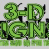 3-D Signs