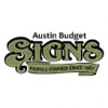 Austin Budget Signs